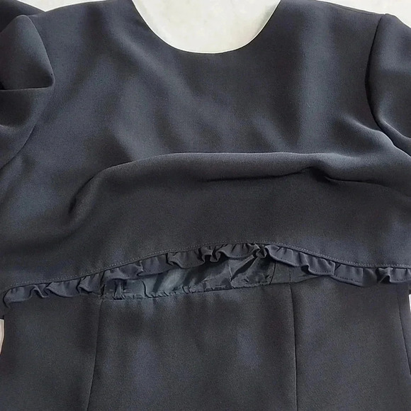 Women's Liz Claiborne Dress, Black, Size 2 Petite, Pre-Owned - Picture 7 of 7